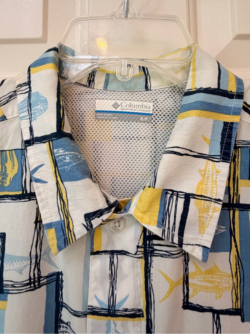 Columbia PFG Shirt, Short Sleeve Vented Lightweight Fishing, Men's Size Small - Picture 3 of 16